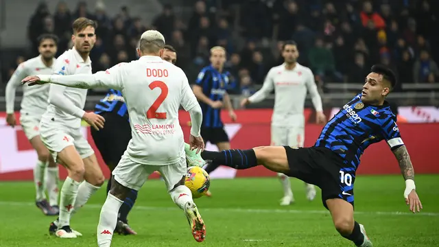 Hasil Liga Italia: Kalahkan Fiorentina, Inter Milan Tempel Ketat Napoli di Puncak Klasemen