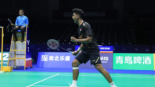 Hasil Badminton Asia Mixed Team Championship 2025: Alwi Farhan Bawa Indonesia Unggul 2-0 atas Chinese Taipei