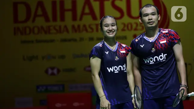 Hasil Badminton Asia Mixed Team Championships 2025: Rinov/Lisa Menang, Indonesia vs Hong Kong 1-0