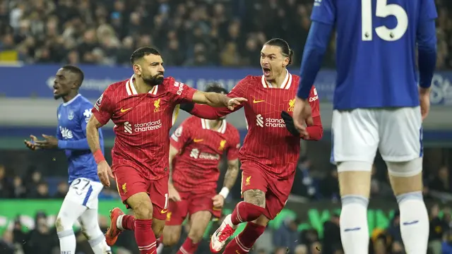 Di Tengah Panasnya Derby Merseyside Everton vs Liverpool, Mohamed Salah Kembali Goreskan Rekor