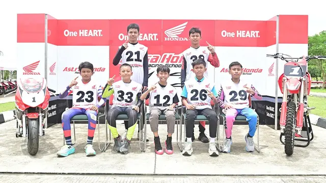 7 Pembalap Lolos Astra Honda Racing School 2025, Siap Harumkan Nama Indonesia