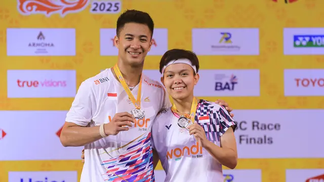 Hasil Thailand Masters 2025: Dejan/Fadia Kalah di Final