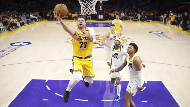 NBA: Statistik Debut Luka Doncic di Lakers