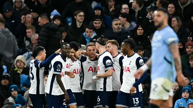 Link Live Streaming Liga Inggris Tottenham Hotspur vs Manchester City, Mau Mulai di Vidio