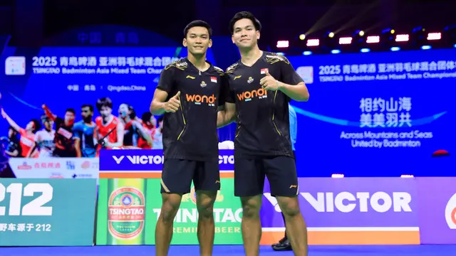 Jadi Penentu Kemenangan Indonesia atas Thailand di Semifinal Badminton Asia Mixed Team Championship 2025, Ini Kata Fikti/Daniel