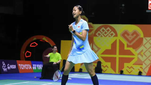 Hasil Badminton Asia Mixed Team Championships 2025: Putri KW Bawa Indonesia Unggul 2-0 atas Hong Kong