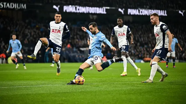 Link Live Streaming Liga Inggris Tottenham Hotspur vs Manchester City, Kamis 27 Februari 2025 Pukul 02.30 WIB di Vidio