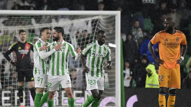 Hasil LaLiga: Mantan Pemain Cetak Gol, Real Madrid Tumbang di Markas Real Betis