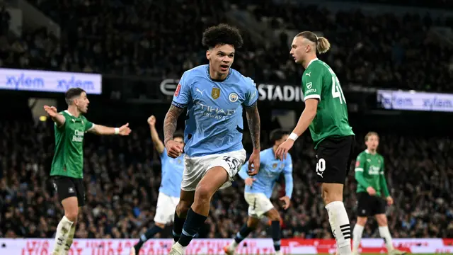 Hasil Piala FA: Susah Payah, Manchester City Tembus 8 Besar