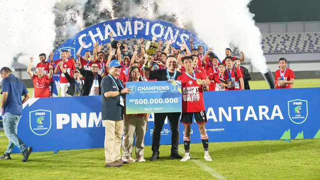 Sumut United FC Jadi Juara PNM Liga Nusantara, Ini Daftar Lengkap Klub yang Promosi