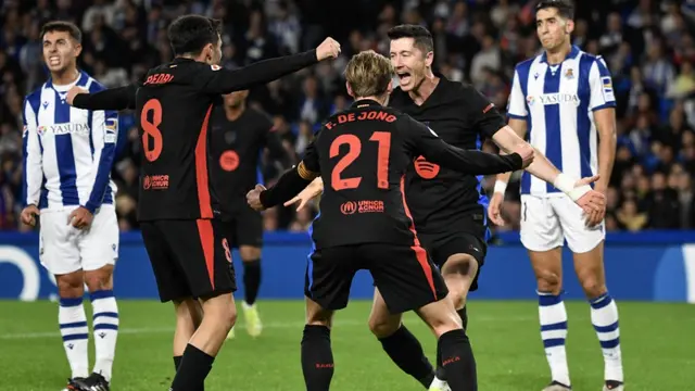 Link Live Streaming LaLiga Barcelona vs Real Sociedad, Minggu 2 Maret 2025 Pukul 22.15 WIB di Vidio