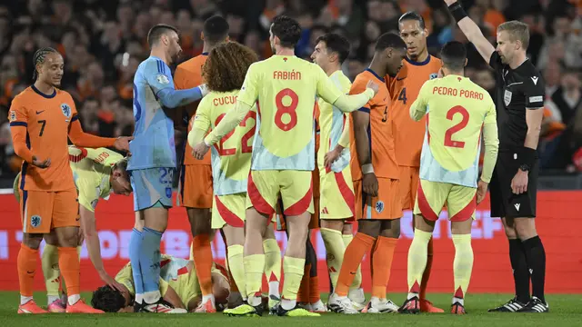 Hasil UEFA Nations League: Belanda dan Spanyol Jaga Peluang ke Semifinal, Prancis Telan Kekalahan