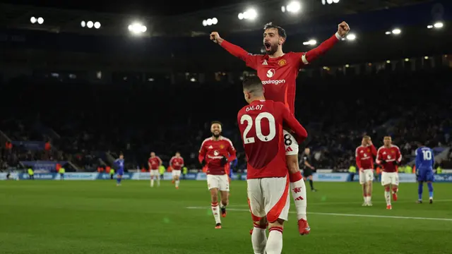 Posisi Manchester United di Klasemen Liga Inggris usai Bantai Leicester City, Masih Belum Masuk 10 Besar