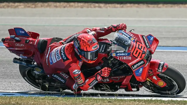 Hasil MotoGP Thailand 2025: Tidak Terkejar, Marc Marquez Juara Sprint Race