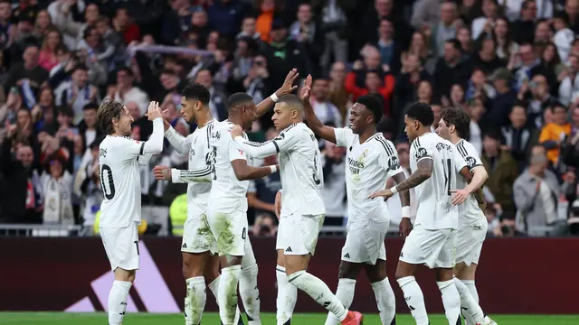 Hasil LaLiga: Mbappe Bikin Gol, Real Madrid Bekuk Vallecano