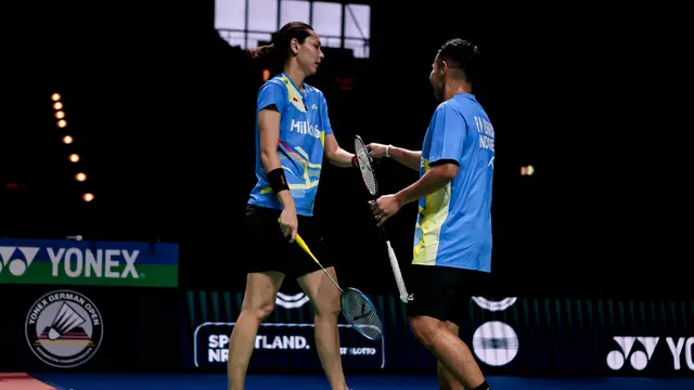 Tegang, Rehan/Gloria Gagal Juara dan Indonesia Tanpa Gelar di German Open 2025