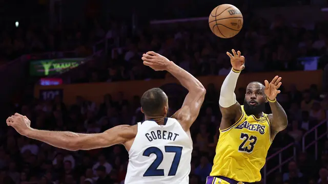Doncic dan LeBron Pimpin Lakers Balas Kalahkan Timberwolves di Game Kedua Playoff NBA 2025