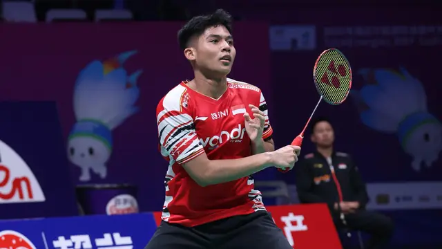 Hasil Piala Sudirman 2025: Ubed Tambah Keunggulan Indonesia atas Inggris Jadi 3-0