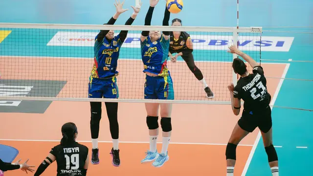 Jakarta Electric PLN Libas Jakarta Pertamina Enduro di Final Four PLN Mobile Proliga 2025