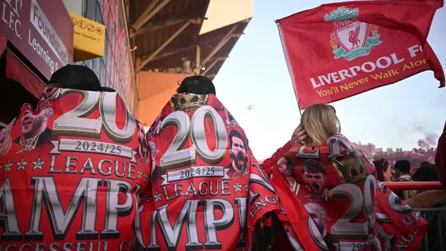 Daftar Juara Liga Inggris usai Liverpool Bertakhta di 2024/2025: Samai Rival Abadi, Jauhi Pesaing Terdekat