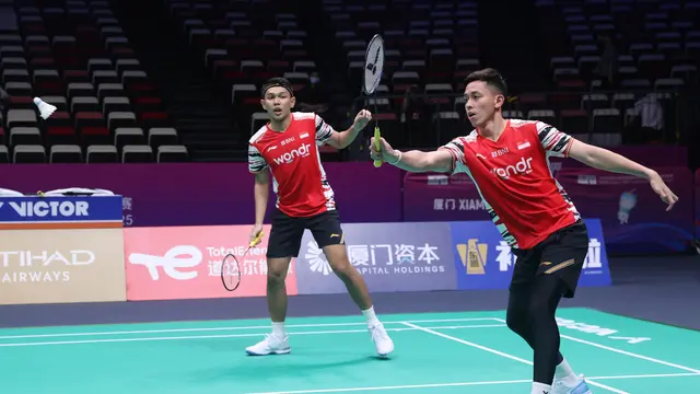 Hasil Piala Sudirman 2025: Fajar/Rian Menang, Indonesia vs Inggris 1-0