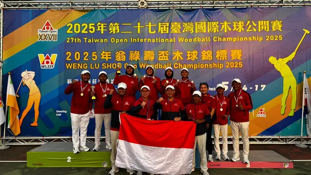 Raih 1 Emas dan 2 Perak di Taiwan Open 2025, Tim Woodball Indonesia Makin Pede Tatap SEA Games Thailand