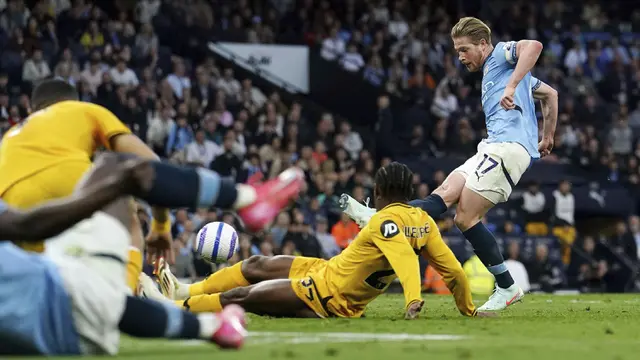 Fakta Menarik di Balik Kesuksesan Manchester City Sikat Wolverhampton