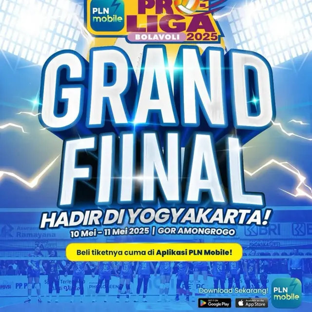 Catat Tanggalnya! Grand Final PLN Mobile Proliga 2025 Segera Digelar di Yogyakarta