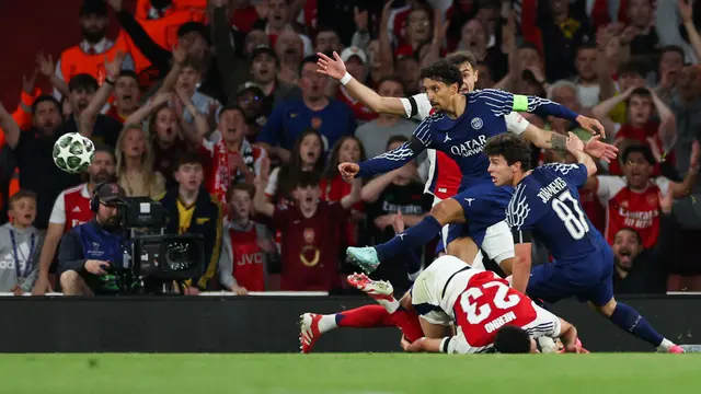 Prediksi Liga Champions PSG vs Arsenal: Meriam London Pantang Menyerah