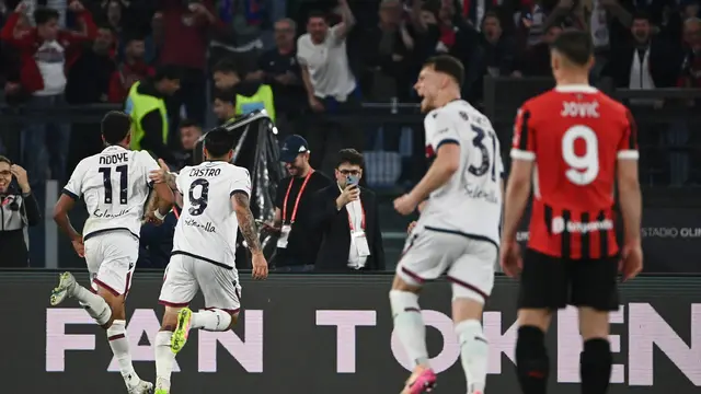Menang Tipis Atas AC Milan, Bologna Juara Coppa Italia 2024/2025