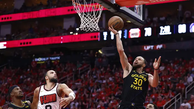 Atasi Houston Rockets di Game 7, Golden State Warriors Tembus Semifinal Wilayah Barat NBA 2025