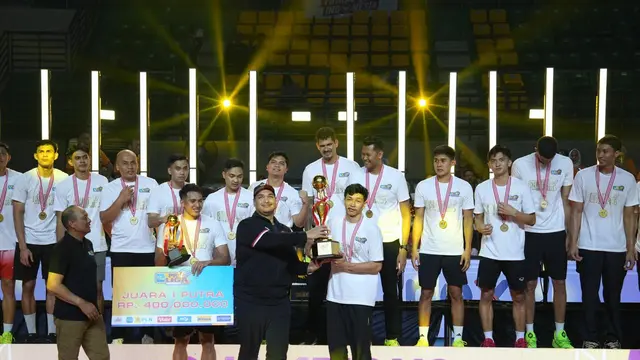 Jakarta Bhayangkara Juara PLN Mobile Proliga 2025, Menpora Dito Ariotedjo Bangga dengan Semangat Masyarakat Voli