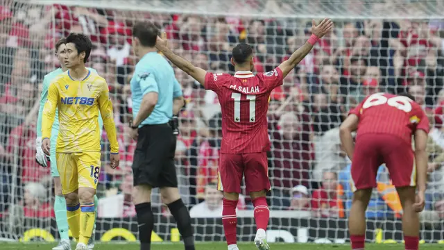 Mohamed Salah Man of the Match Liverpool vs Crystal Palace