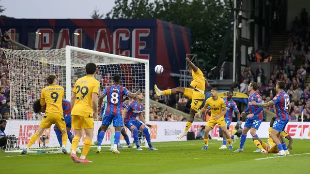 Hasil Liga Inggris: Mengamuk Usai Juara FA Cup, Crystal Palace Bungkam Wolverhampton 4-2