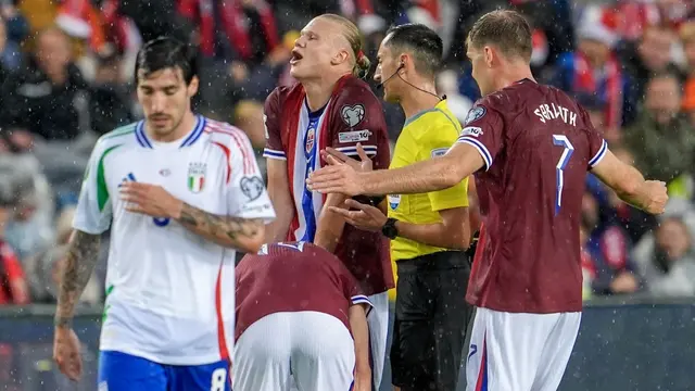 3 Gol Norwegia dan Ketika Italia Lupa Cara Bertahan