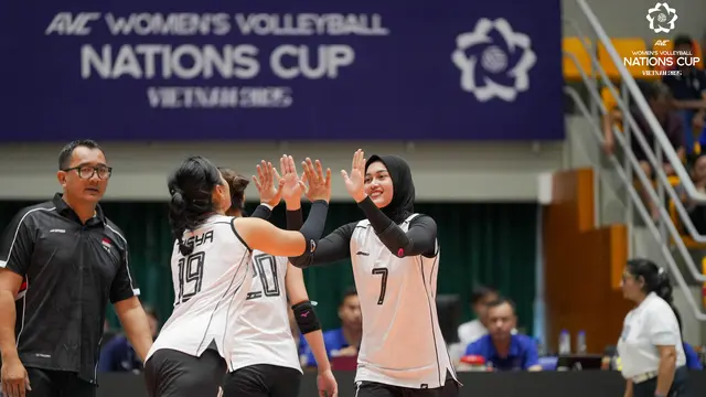 AVC Nations Cup 2025: Timnas Voli Putri Indonesia vs Hong Kong dalam Perebutan Posisi 5 atau 6