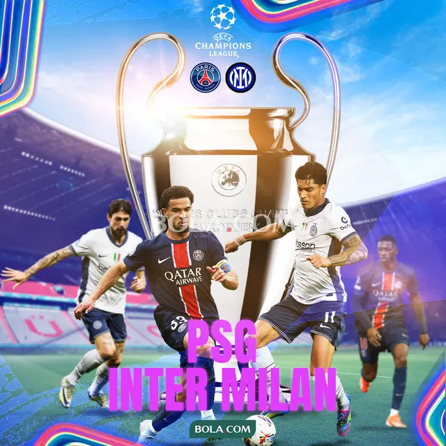 Jadwal Siaran Langsung PSG vs Inter Milan di SCTV Malam Ini – Final Liga Champions 2024/2025