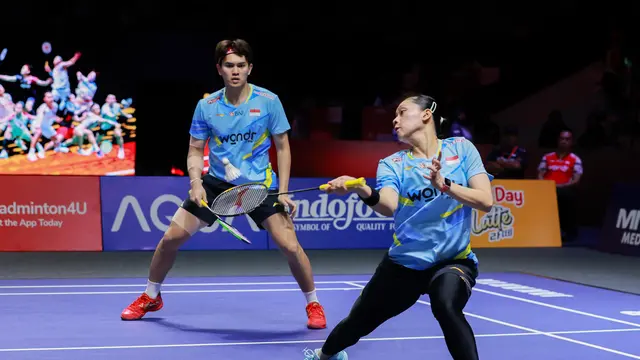 Hasil Indonesia Open 2025: Langkah Adnan/Indah Dihentikan Pasangan Prancis