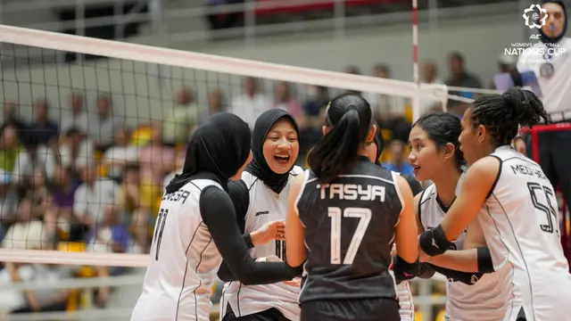 Hasil AVC Nations Cup 2025: Timnas Voli Putri Indonesia Gebuk Selandia Baru