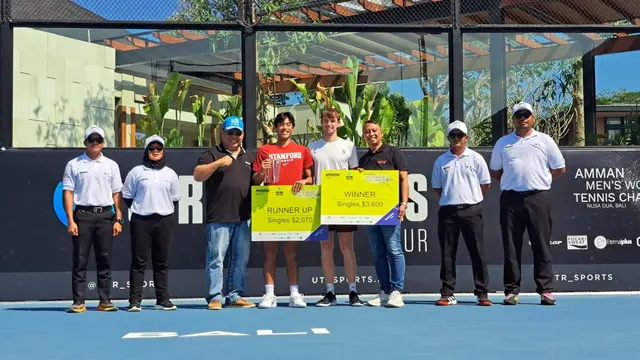 Dikalahkan Max Basing, Petenis Indonesia Nathan Barki Gagal Juara UTR Pro Tennis Tour