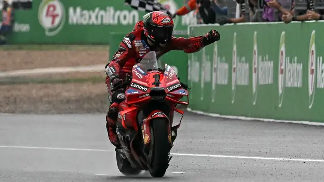 Hasil MotoGP Ceko 2025: Ditikung Bagnaia dan Alami Crash, Marc Marquez Gagal Rebut Pole Position