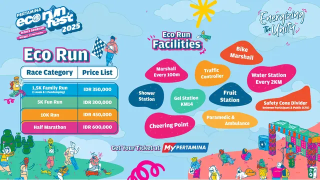 Pertamina Eco RunFest 2025 Bakal Dilengkapi Puluhan Titik Tim Medis