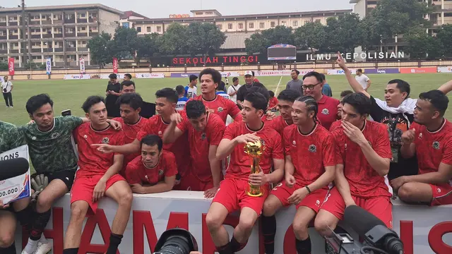 Sikat Selebritis FC, Colossus FC Juara Celebrity Trofeo Cup 2025