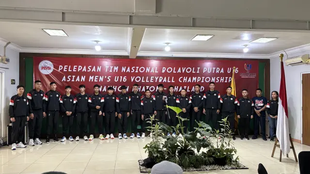 Daftar Pemain Timnas Voli Indonesia di Asian Men’s U-16 Volleyball Championship 2025
