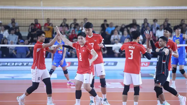 Hasil SEA V League: Dukungan Penonton Menggila, Timnas Voli Indonesia Comeback Gulung Filipina