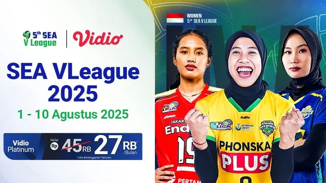 Timnas Voli Indonesia Siap Beraksi di SEA V League Putri 2025, Saksikan Perjuangan di Vidio