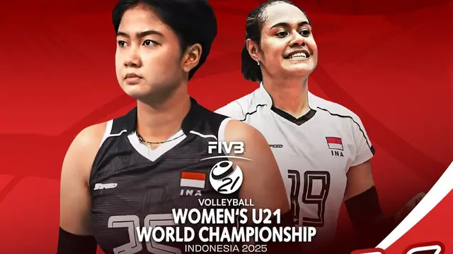 Link Live Streaming Kejuaraan Dunia Voli U-21 2025 Indonesia vs Vietnam di Vidio