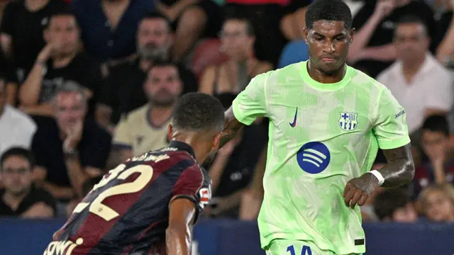 Reaksi Media Spanyol untuk Debut Marcus Rashford: Tidak Buruk, tapi Juga Tidak Begitu Memukau