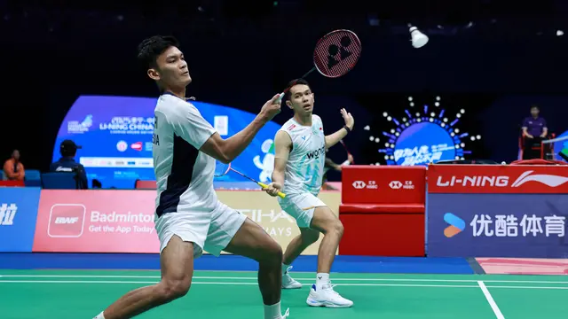 Hasil China Masters 2025: Gebuk Pasangan Tuan Rumah, Fajar/Fikri ke Perempat Final