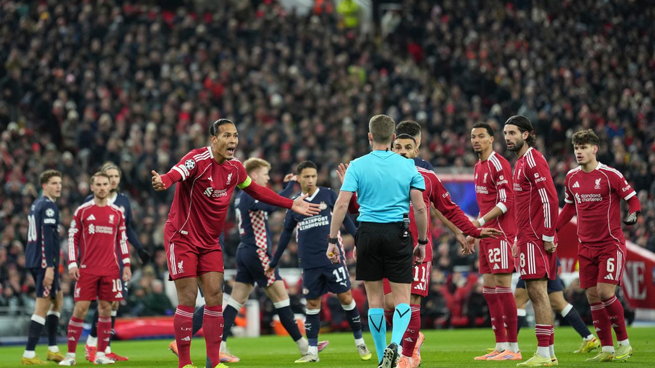 Hasil Liga Champions Liverpool vs PSV: Blunder Virgil van Dijk Jadi Awal Kehancuran The Reds